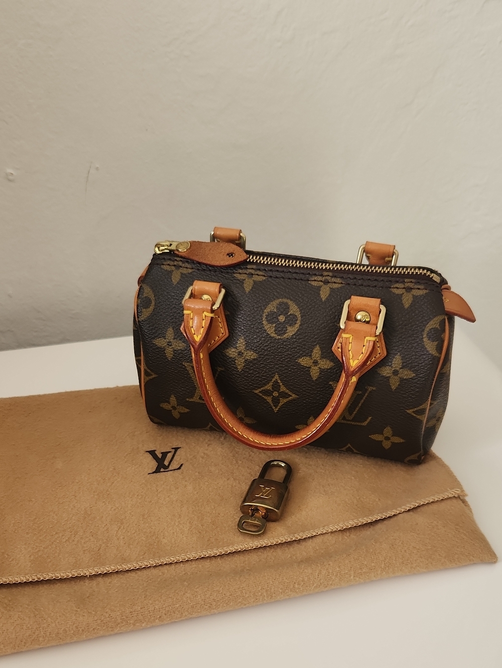 Rare Vintage Louis Vuitton HL Mini Speedy